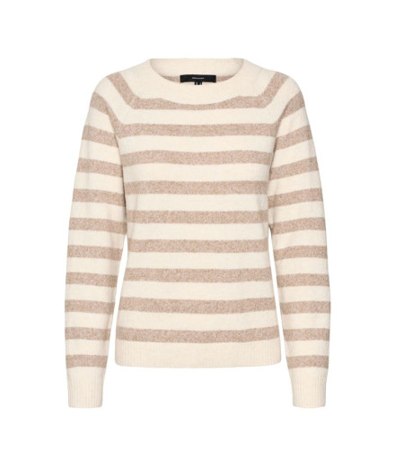 Jersey Vero Moda doffy O-Neck Birch Mujer