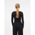 Camiseta Vero Moda maxi Myoft Uneck Black Mujer