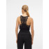 Camiseta Vero Moda ana/L Lace Black Mujer
