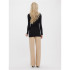Camiseta Vero Moda maxi Myoft Long U-Neck Black Mujer