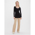 Camiseta Vero Moda maxi Myoft Long U-Neck Black Mujer
