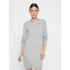 Vestido Vero Moda doffy O-Neck Light Grey Melange Mujer
