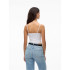 Camiseta Vero Moda inge Laceinglet Bright White Mujer
