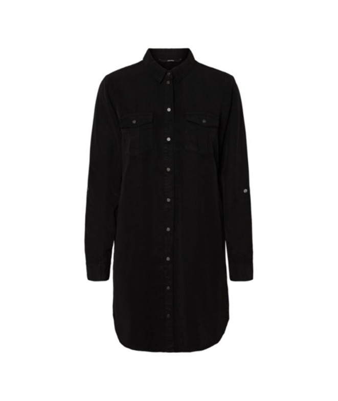 Vestido Vero Moda silla Blck Black Mujer