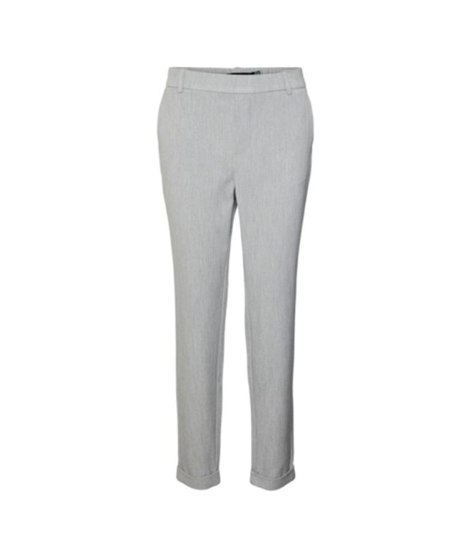 Pantalón Vero Moda maya Looseolid Light Grey...