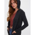 Sudadera Vero Moda doffy Open Hood Cardin Black Mujer