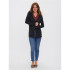Sudadera Vero Moda doffy Open Hood Cardin Black Mujer