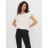 Camiseta Vero Moda becca Plains Snow White Mujer