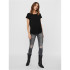 Camiseta Vero Moda becca Plains Black Mujer