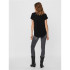 Camiseta Vero Moda becca Plains Black Mujer