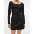 Falda Vero Moda donnadina Fauxsuede Black Mujer