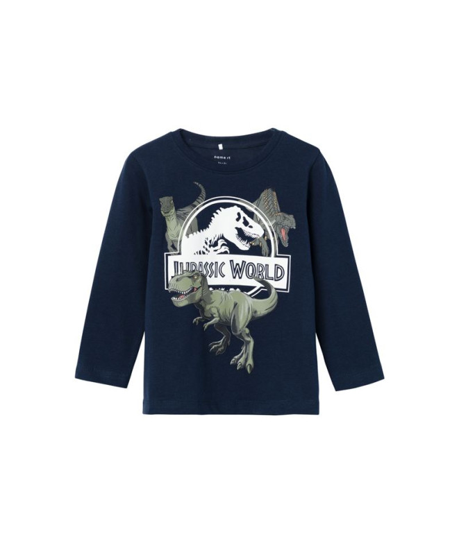 Camiseta Name it Nmmnijal Jurassic Sky Dark...