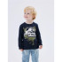 Camiseta Name it Nmmnijal Jurassic Sky Dark Sapphire Infantil