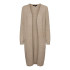 Cardigan Vero Moda doffy Long Open Cardin Sepia Tint Mujer