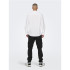 Camisa Only & Sons Onscaiden Solid Linen White Hombre