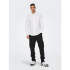 Camisa Only & Sons Onscaiden Solid Linen White Hombre