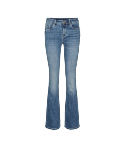 Pantalón Vero Moda flash Flared Jeans Li347 Medium Blue...