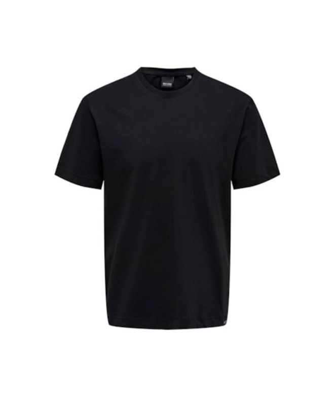 Camiseta ONLY & Sons max Life Black Hombre