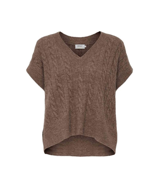 Sudadera Only melody Vest Caribou Mujer