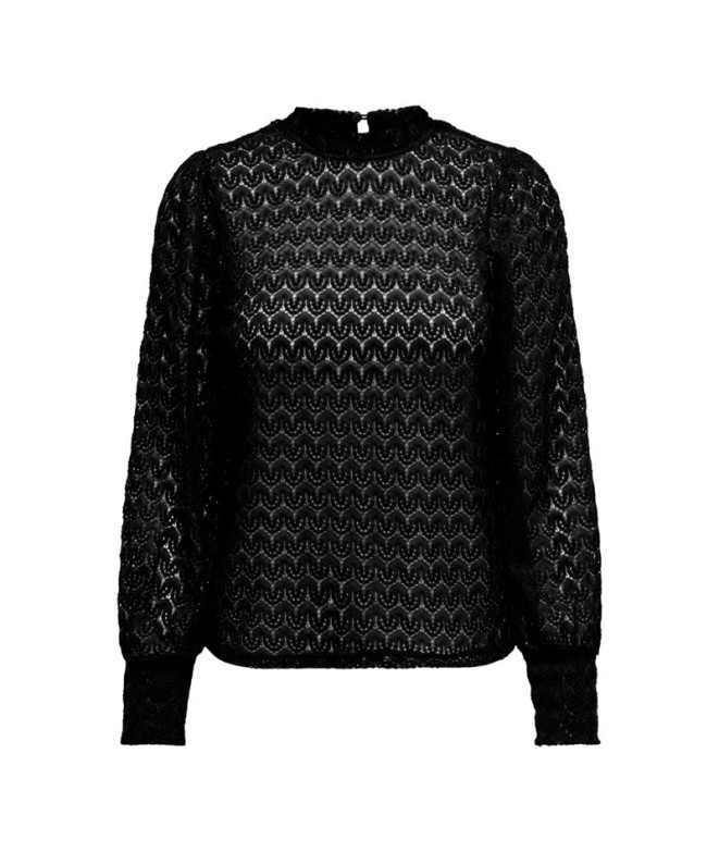 Camiseta Only Jdyavery Lace Black Mujer