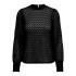 Camiseta Only Jdyavery Lace Black Mujer