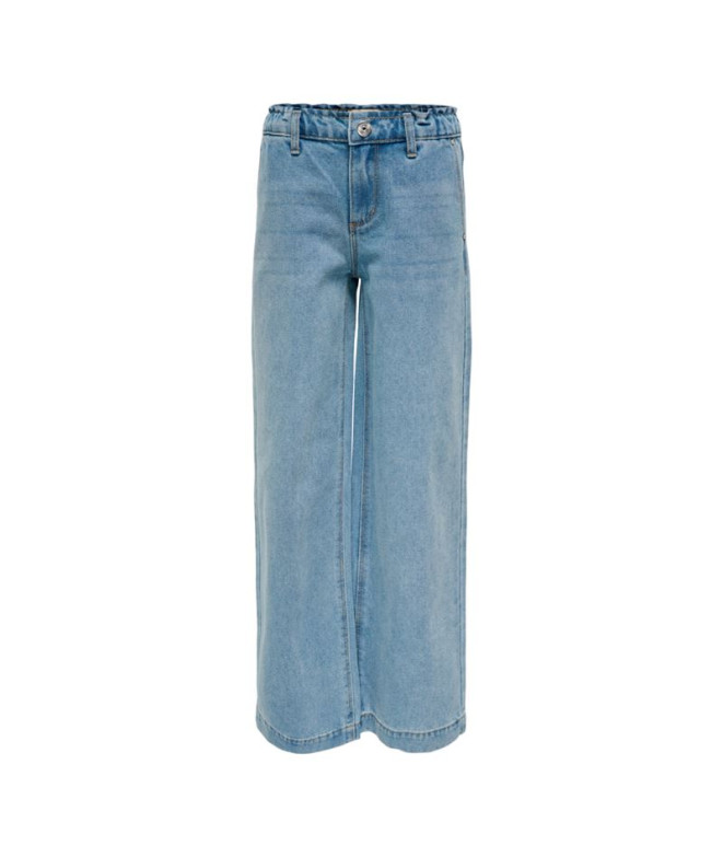 Pantalones Only Kogcomet Wide Lb Light Blue...