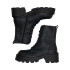 Botas Only Onlbanyu-3 Pu Monochrome Lace Black Mujer