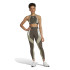 Mallas de Fitness adidas Techfit 7/8 Colorblock Mujer Verde Oliva