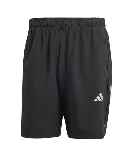 Pantalones de Fitness Gym+ 3 Bandas Woven Hombre Negro