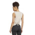 Camiseta de Fitness adidas Studio Mujer Beige