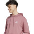 Sudadera adidas Essentials Fleece Hoodie Hombre Rosa
