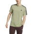 Camiseta adidas Essentials Single 3 Bandas Hombre Verde