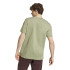 Camiseta adidas Essentials Single 3 Bandas Hombre Verde