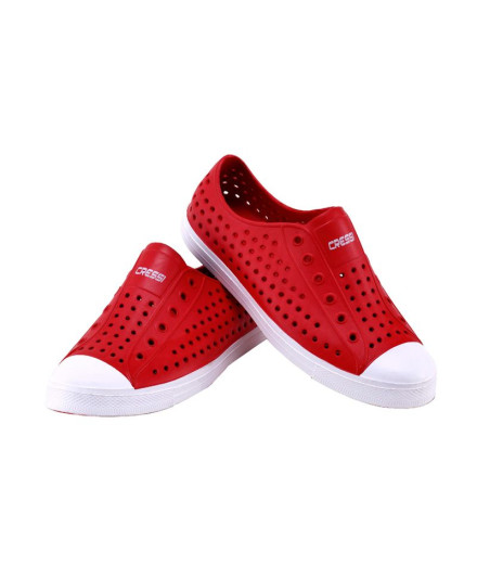 Zapatilla Pulpy Rojo-Blanco Cressi