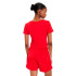 Camiseta adidas Essentials 3 Bandas Baby Mujer Rojo