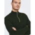 Sudadera Only & Sons phil Reg 12 Struc Half Zip Rosin Hombre
