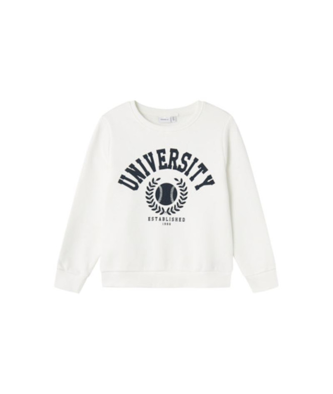 Sudadera name it tille White Alyssum Bebés