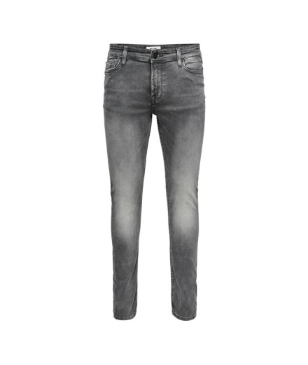 Vaqueros Only & Sons loom Slim 7103 Hombre Grey Denim