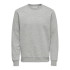 Sudadera Only & Sons ceres Light Grey Melange Hombre
