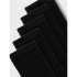 Calcetines Name it 5P Solid Black Unisex
