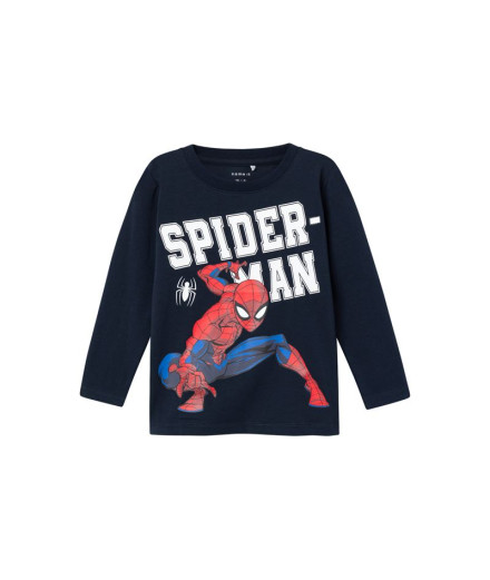 Camiseta Name it Nmmnaza Spiderman Mar Dark Sapphire Hombre