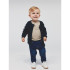 Chaqueta de Punto Name It bba Knit Card Dark Sapphire Bebés
