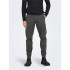 Pantalón Only & Sons cam Stage Cargo Cuff Life 6687 Grey Pinstripe Hombre