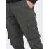 Pantalón Only & Sons cam Stage Cargo Cuff Life 6687 Grey Pinstripe Hombre