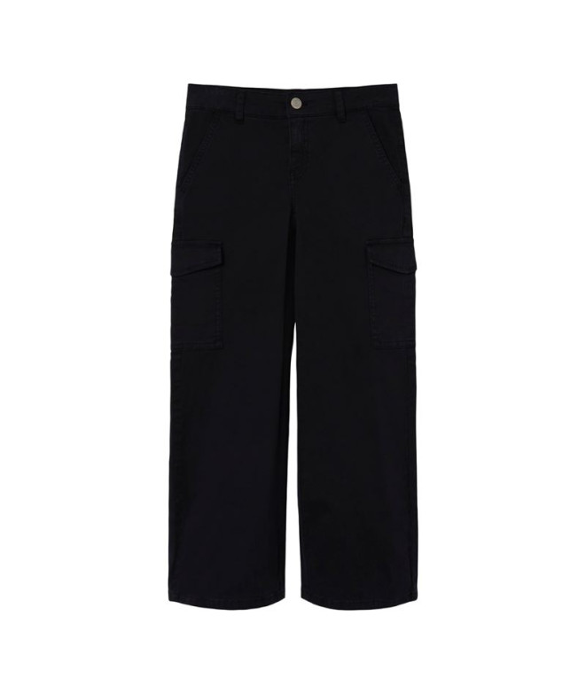 Pantalón Name it frose Wide Twill Cargo 8108-Ba...