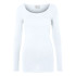 Camiseta Vero Moda maxi Myoft Long U-Neck Bright White Mujer