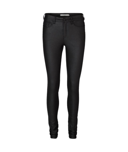 Pantalón Vero Moda seven Nwsmooth Coated Pt Petite Black...