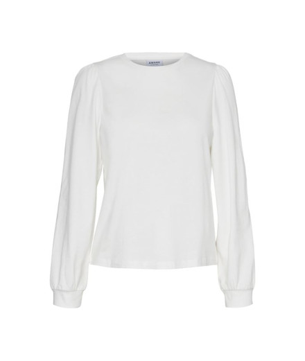 Camiseta Vero Moda kerry O-Neck Snow White Mujer