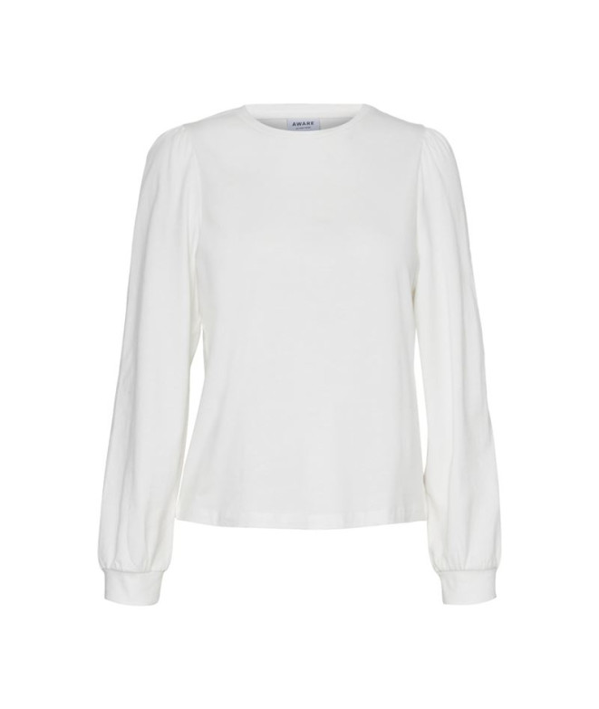Camiseta Vero Moda kerry O-Neck Snow White Mujer