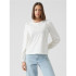 Camiseta Vero Moda kerry O-Neck Snow White Mujer